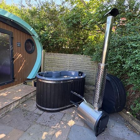 Elletson Park Wood Fired Hot Tubs, Caravans & Pods Pilling Esterno foto