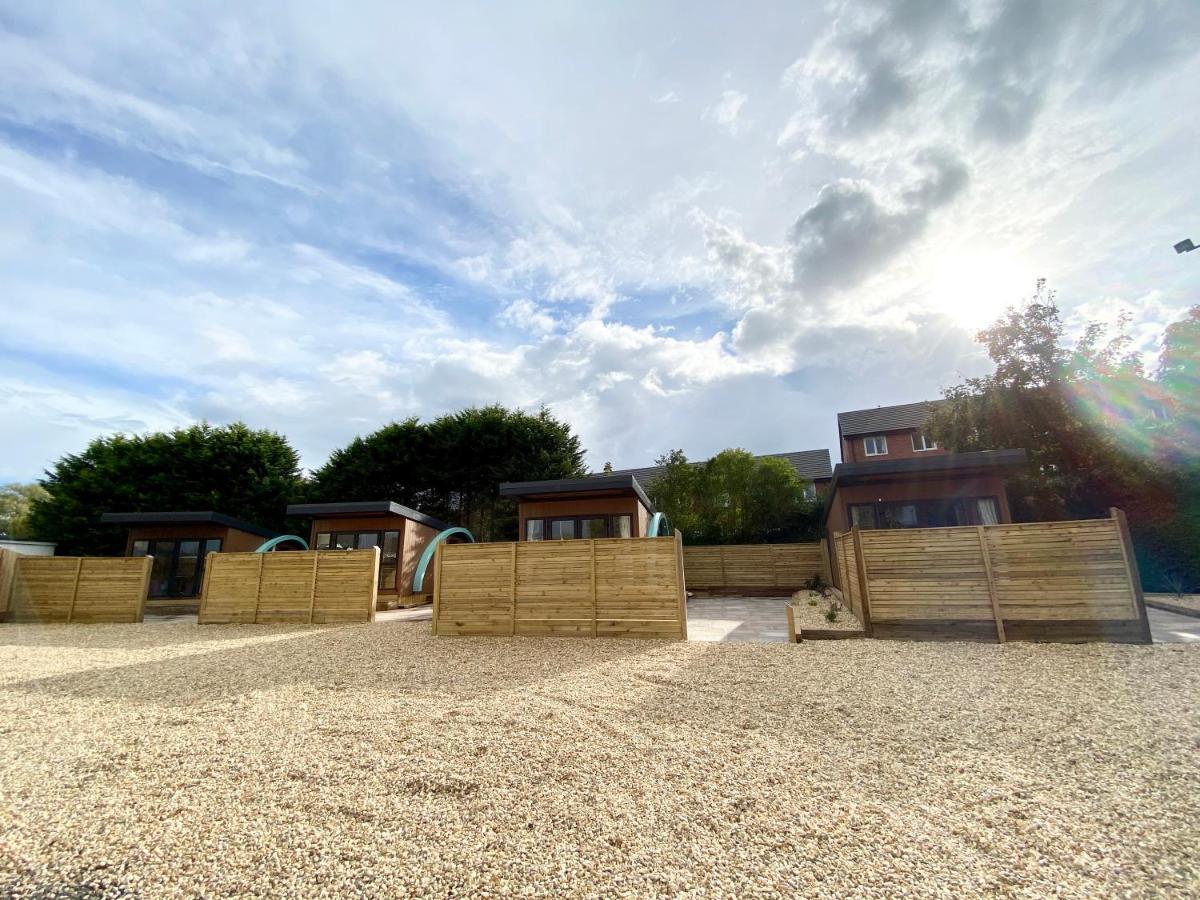 Elletson Park Wood Fired Hot Tubs, Caravans & Pods Pilling Esterno foto