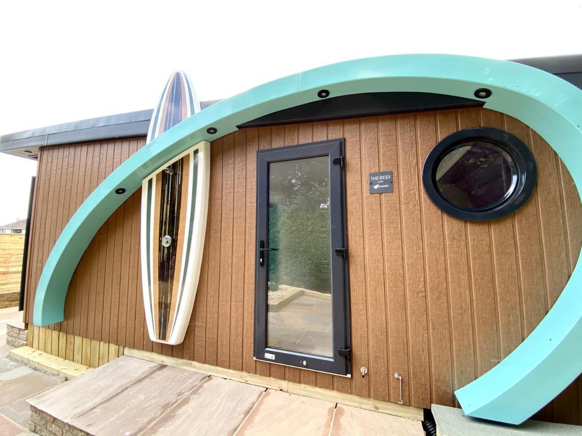 Elletson Park Wood Fired Hot Tubs, Caravans & Pods Pilling Esterno foto