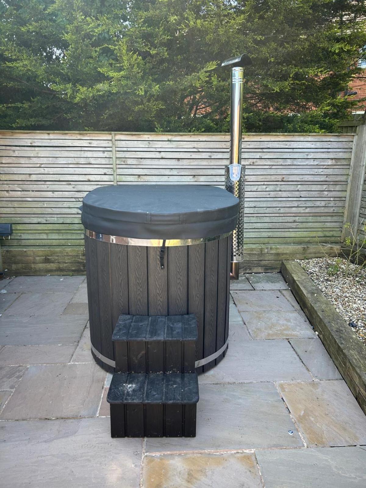 Elletson Park Wood Fired Hot Tubs, Caravans & Pods Pilling Esterno foto